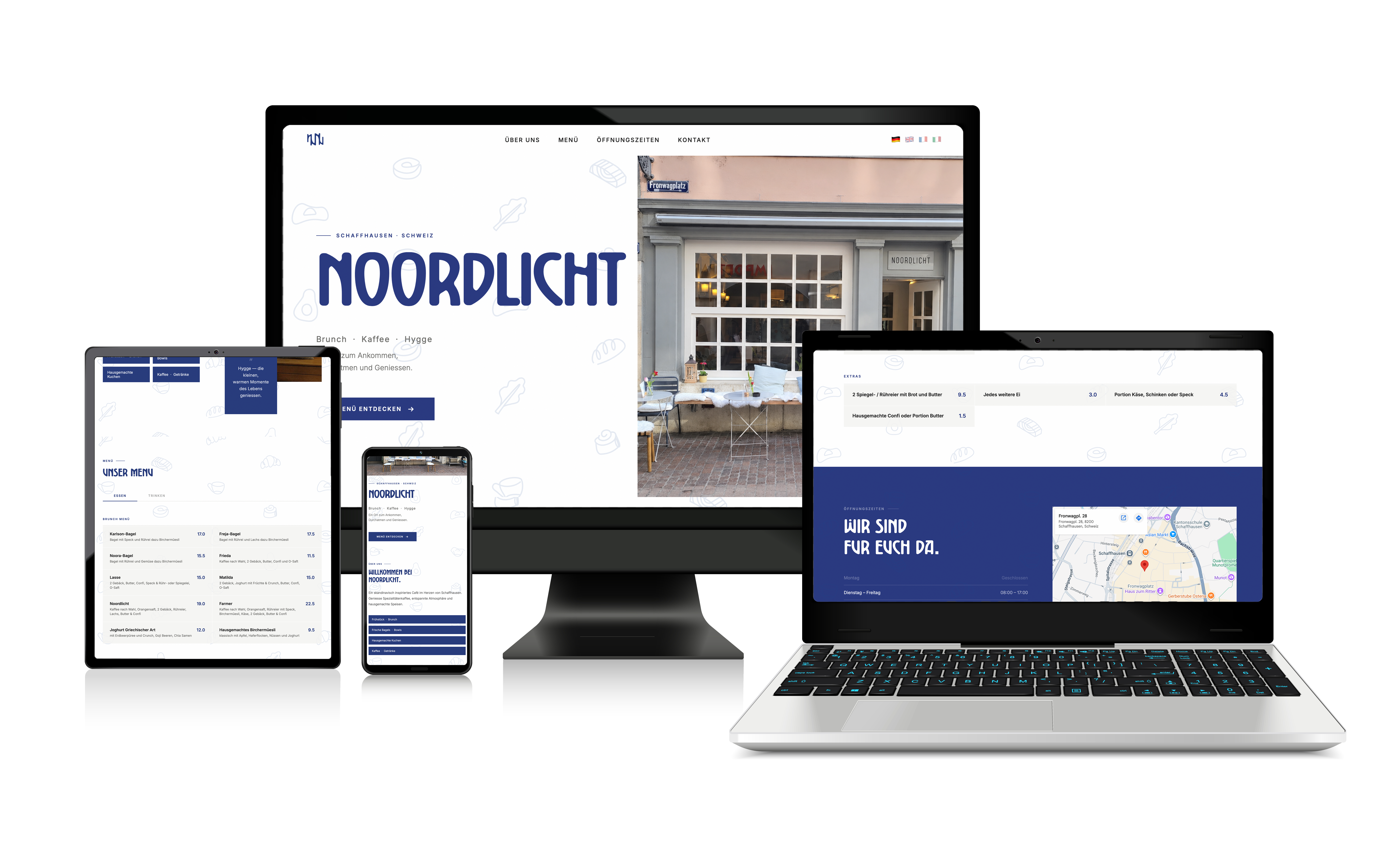 Noordlicht Website Mockup